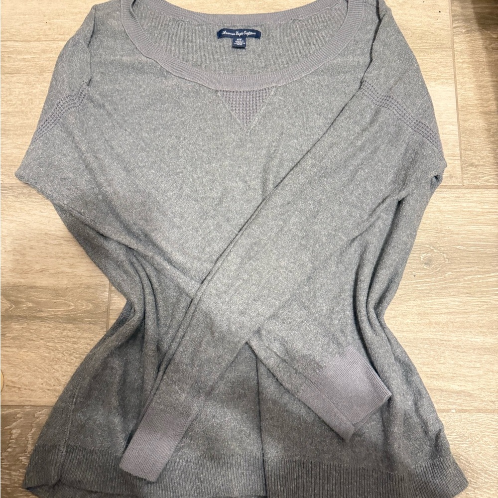 American Eagle Outfitters Heather Gray Women's Sweater